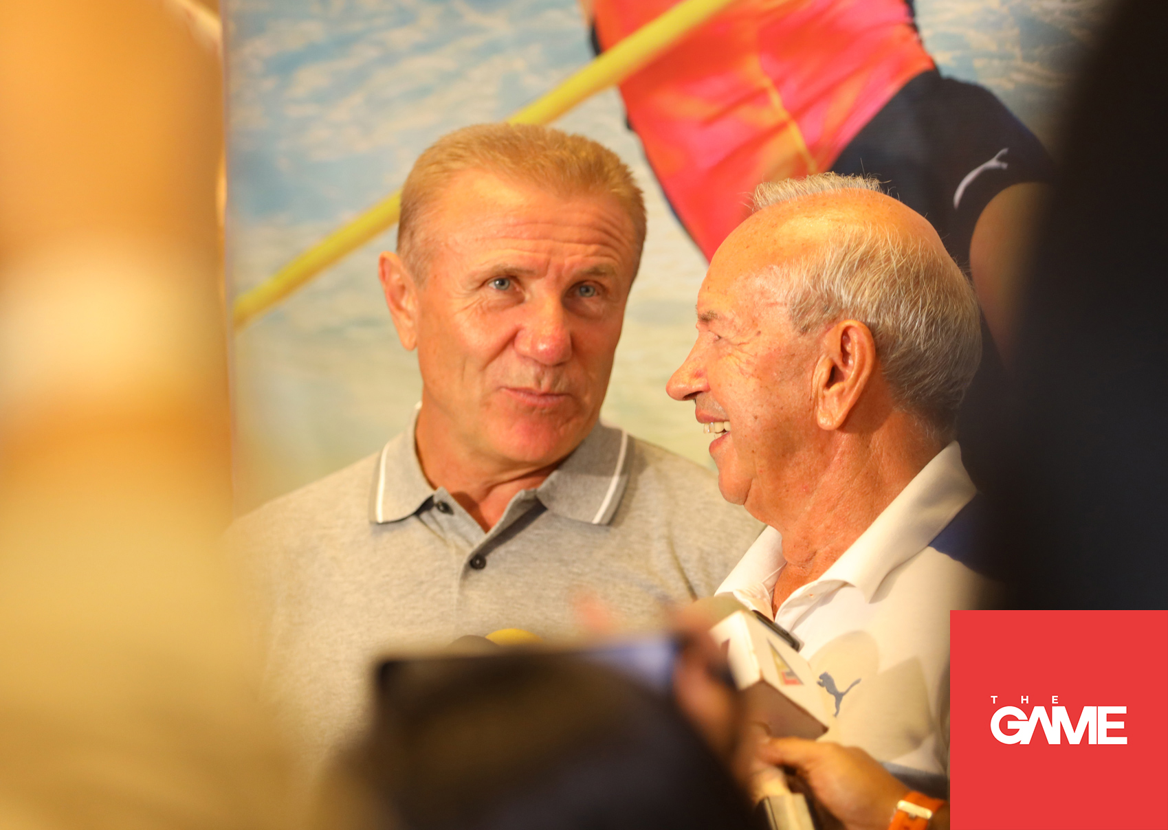Sergey Bubka and Vitaly Petrov at EJ Obiena's Meet and Greet Event - High Flying Hangout