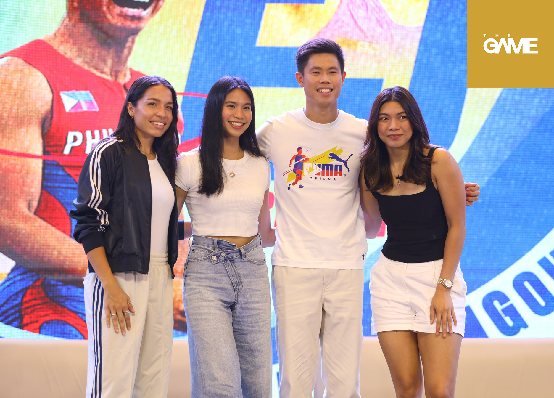 EJ Obiena, Hali Long, Jamie Lim, and Alyssa Valdez in a roundtable discussion at the High Flying Hangout