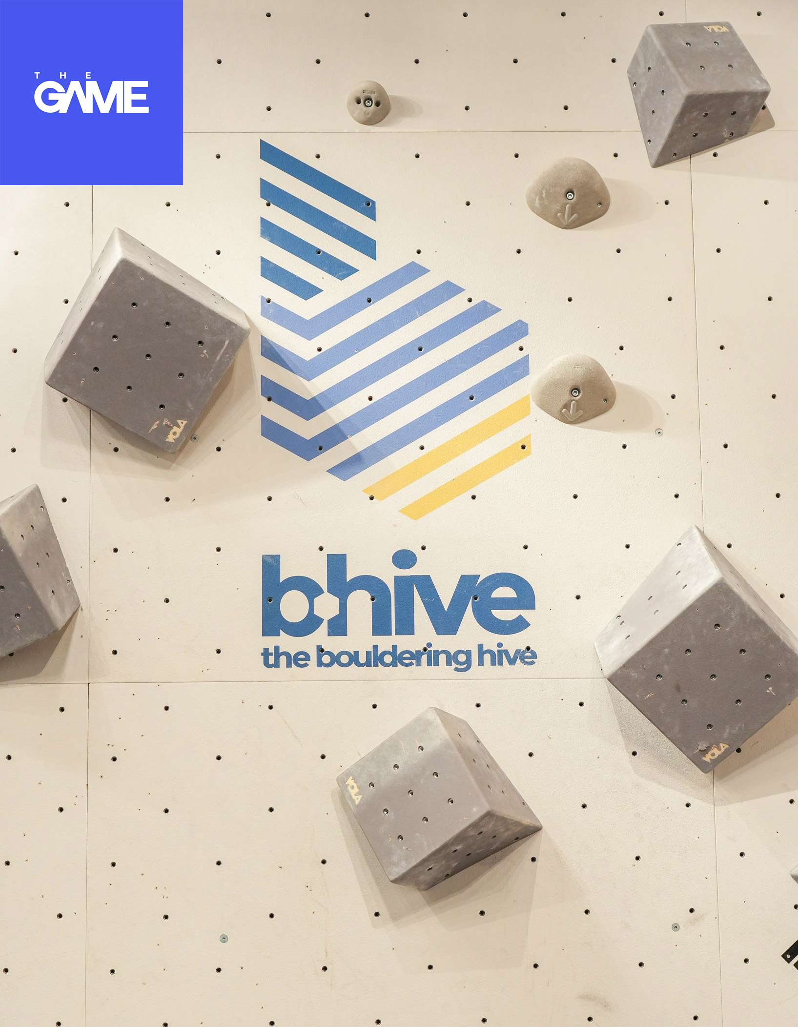 The GAME tries climbing at The Bouldering Hive (bhive) in Greenhills branch