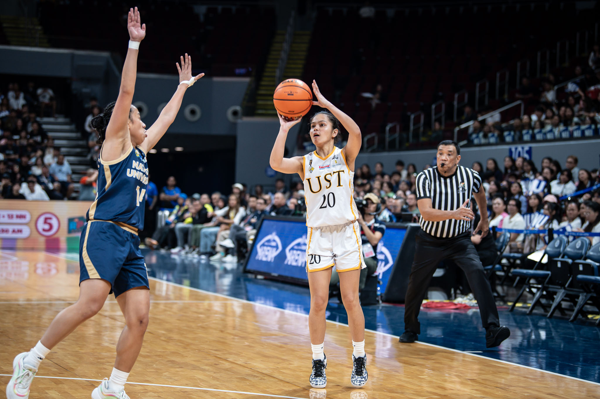 UST's Karylle Sierba against NU in Game 2.