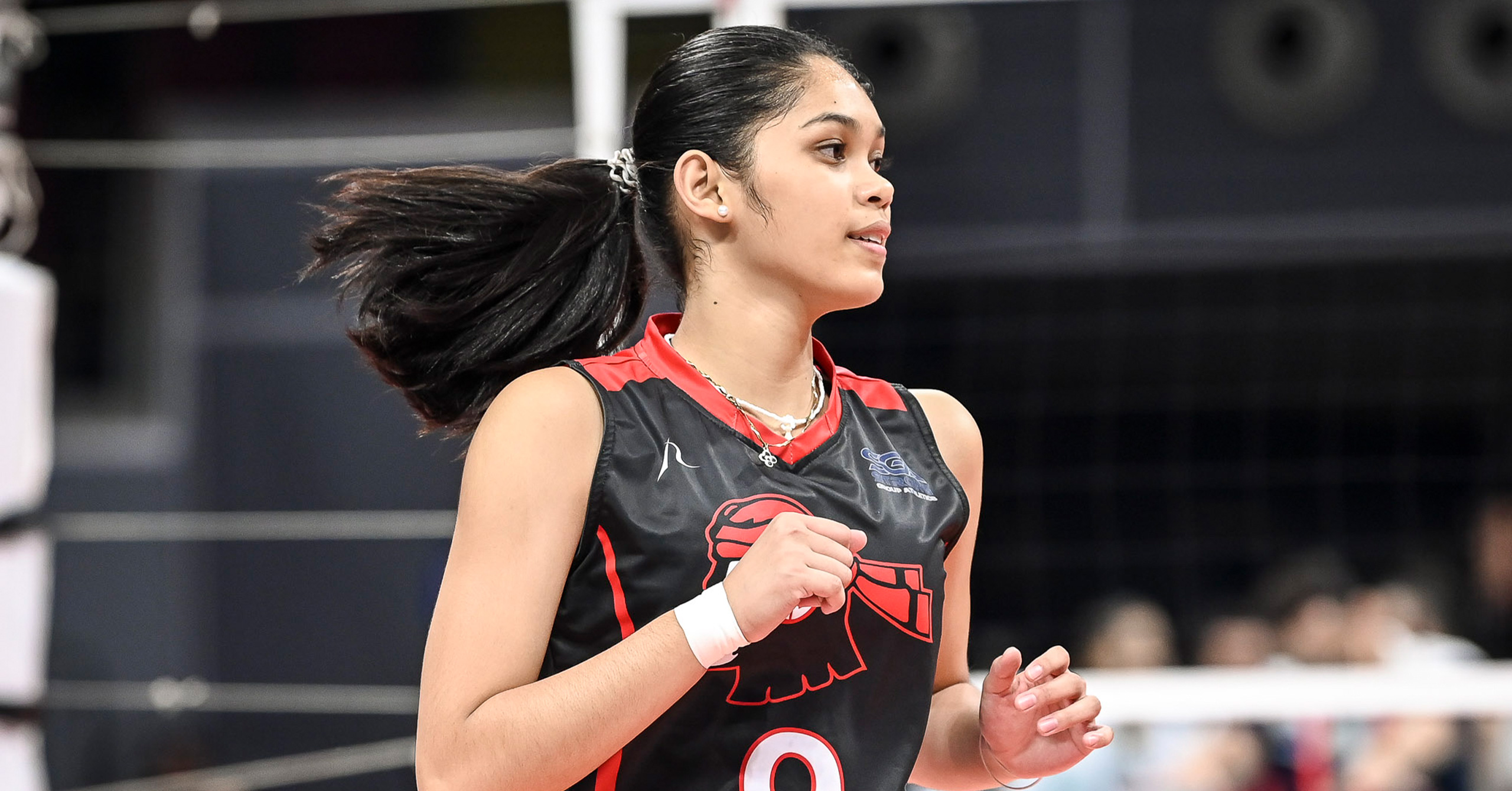 A shot of Casiey Dongallo during her rookie year with UE.